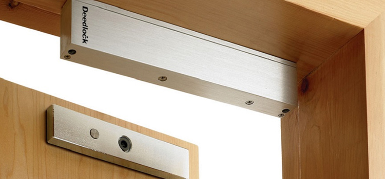 Magnetic lock installation Davis